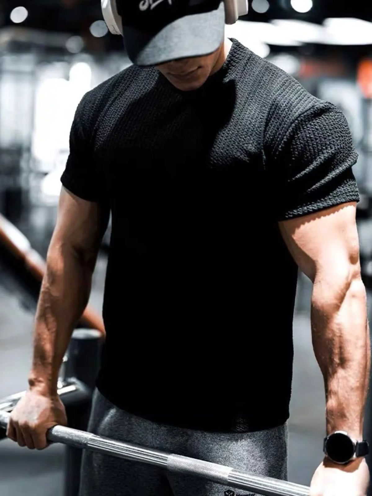 Men's Full Size Breathable Short Sleeve T-Shirt Plus Size Tshirts Luxurious Weddings