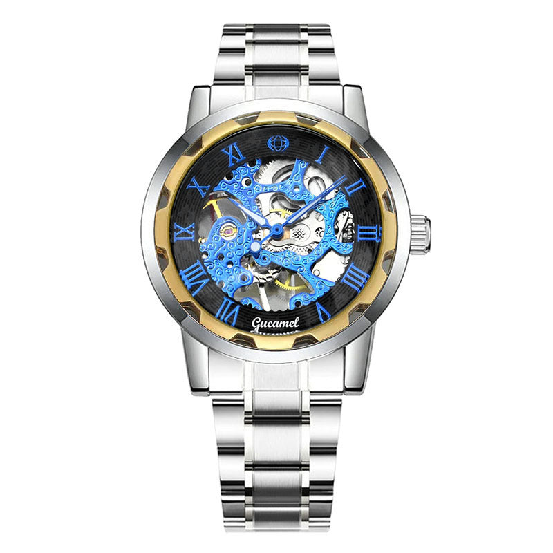 Steel Strip Hollow Gold Manual Mechanical Watch watch Luxurious Weddings