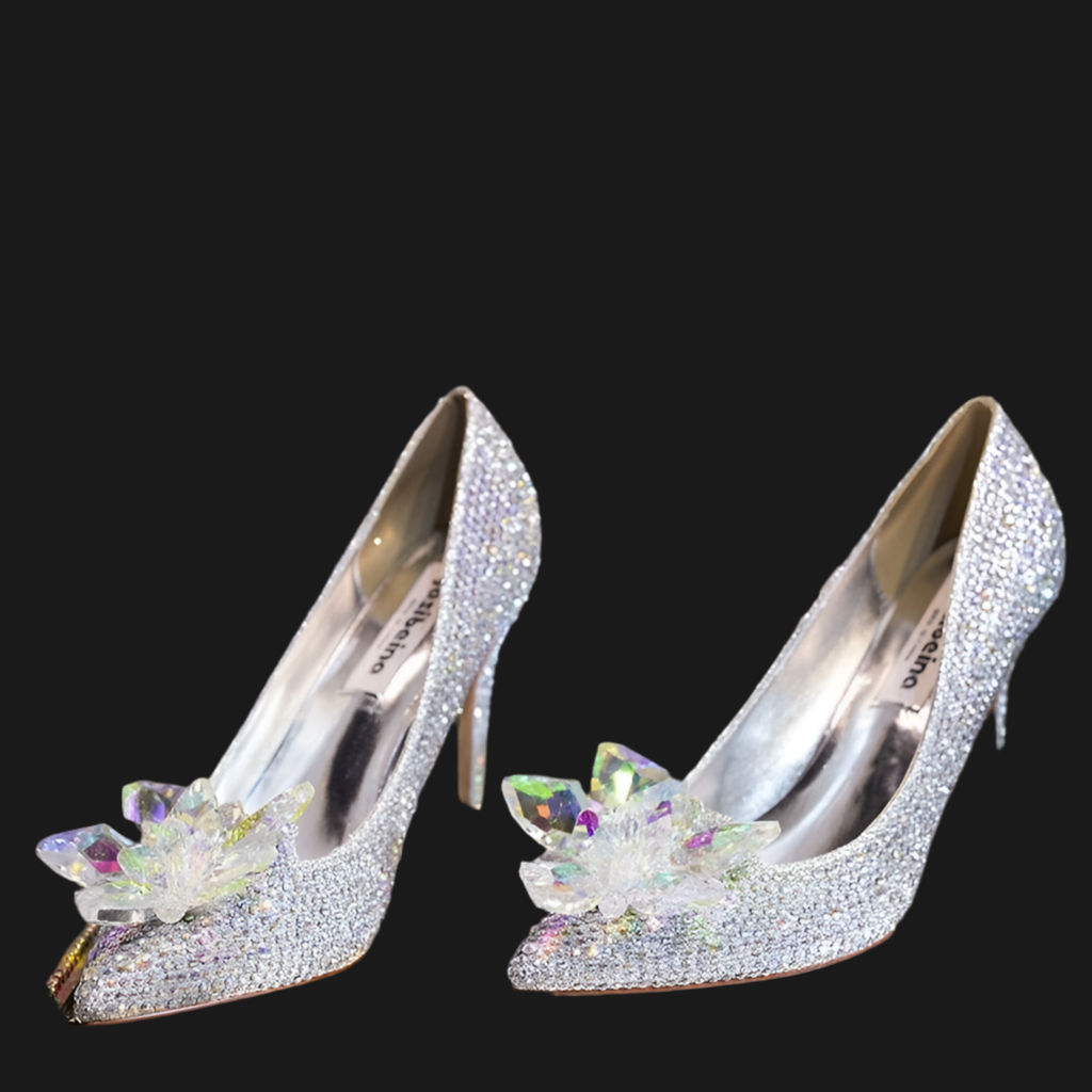 Cinderella Crystal Shoes Heels