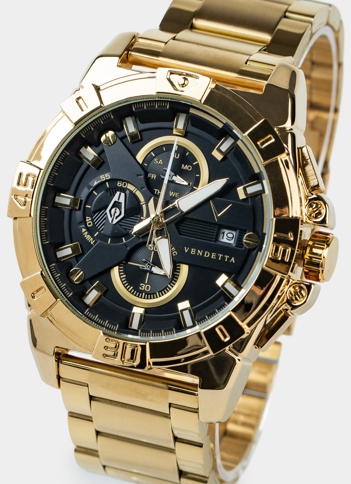 Sentinel Watch - Gold/Black