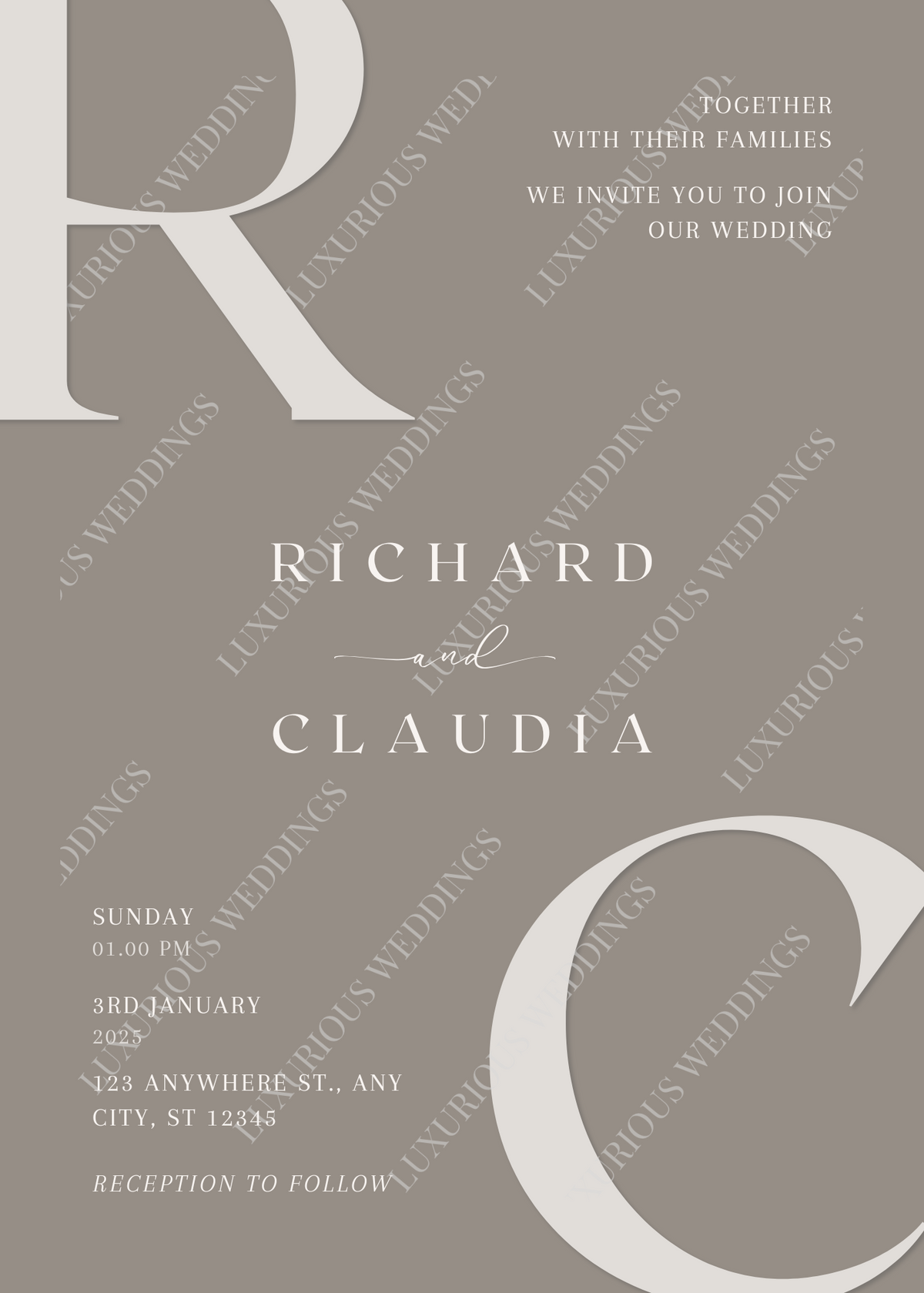 Custom Wedding Invitations #16