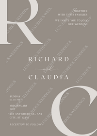 Custom Wedding Invitations #16