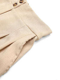 V-Neck Vest and Shorts Set Matching Sets Luxurious Weddings