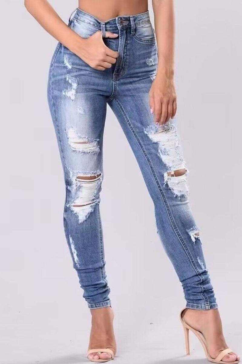 Full Size Distressed Skinny Jeans Plus Size Jeans Luxurious Weddings