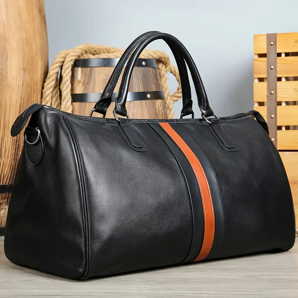 Premium Genuine Leather Travel Bag Travel Bag Luxurious Weddings