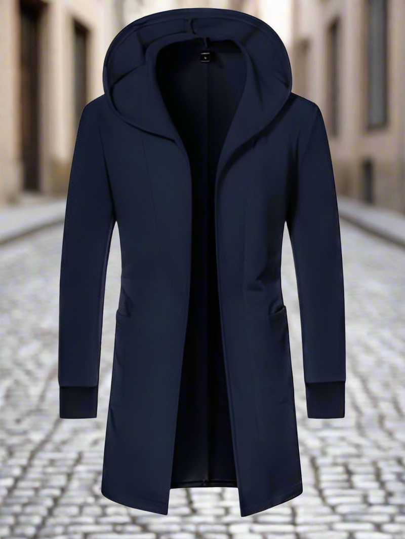 Open Front Hooded Coat Men Jackets & Coats Luxurious Weddings