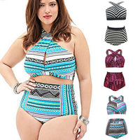 Plus Size Swimwear High Waist 5xl Luxurious Weddings