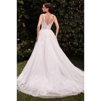 Tiffany Lace and Tulle Bridal Gown A-line Gown Luxurious Weddings