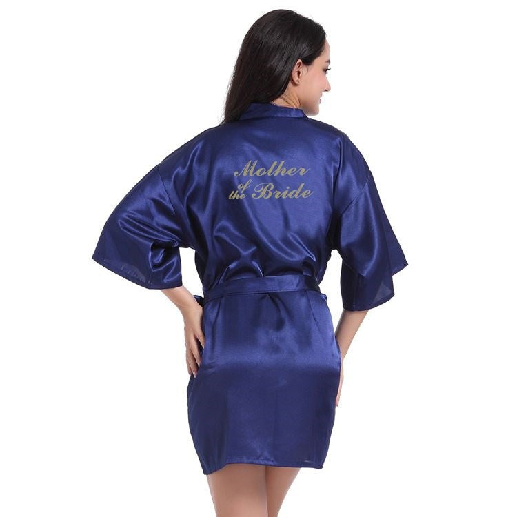 Mother Of The Bride Silk Robe Bridal Robes Luxurious Weddings