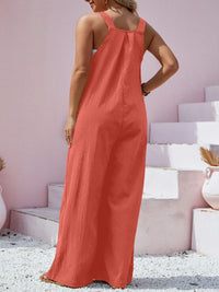 Plus Size Square Neck Wide Leg Overalls Plus size Luxurious Weddings