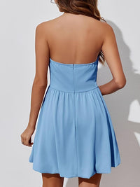 Ruched Tube Mini Dress Mini dress Luxurious Weddings