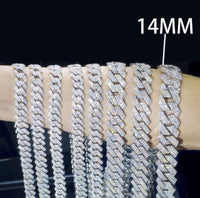 8mm, 10mm, 12mm, 14mm, Cuban Chain Necklace Necklace Luxurious Weddings