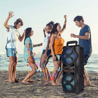 4500W Dual Wireless Speaker with Colorful Lights Speakers Luxurious Weddings