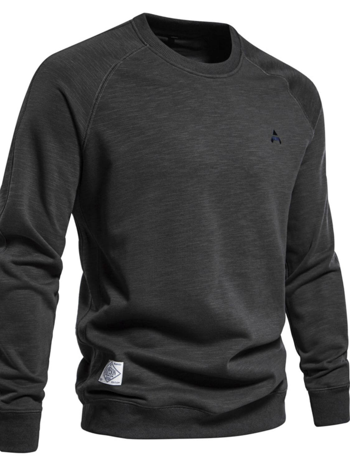 Men's Round Neck Long Sleeve Sweatshirt Men's Sweatshirts Luxurious Weddings