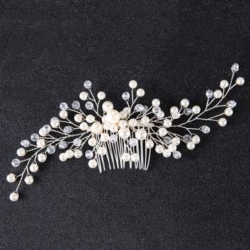 Bridal Hair Ornaments Comb Decoration Pin Hair Comb Luxurious Weddings