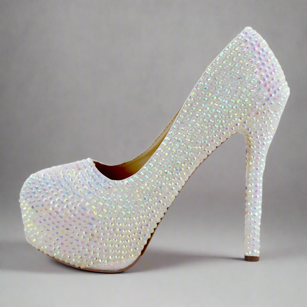 Rhinestone Crystal Pumps
