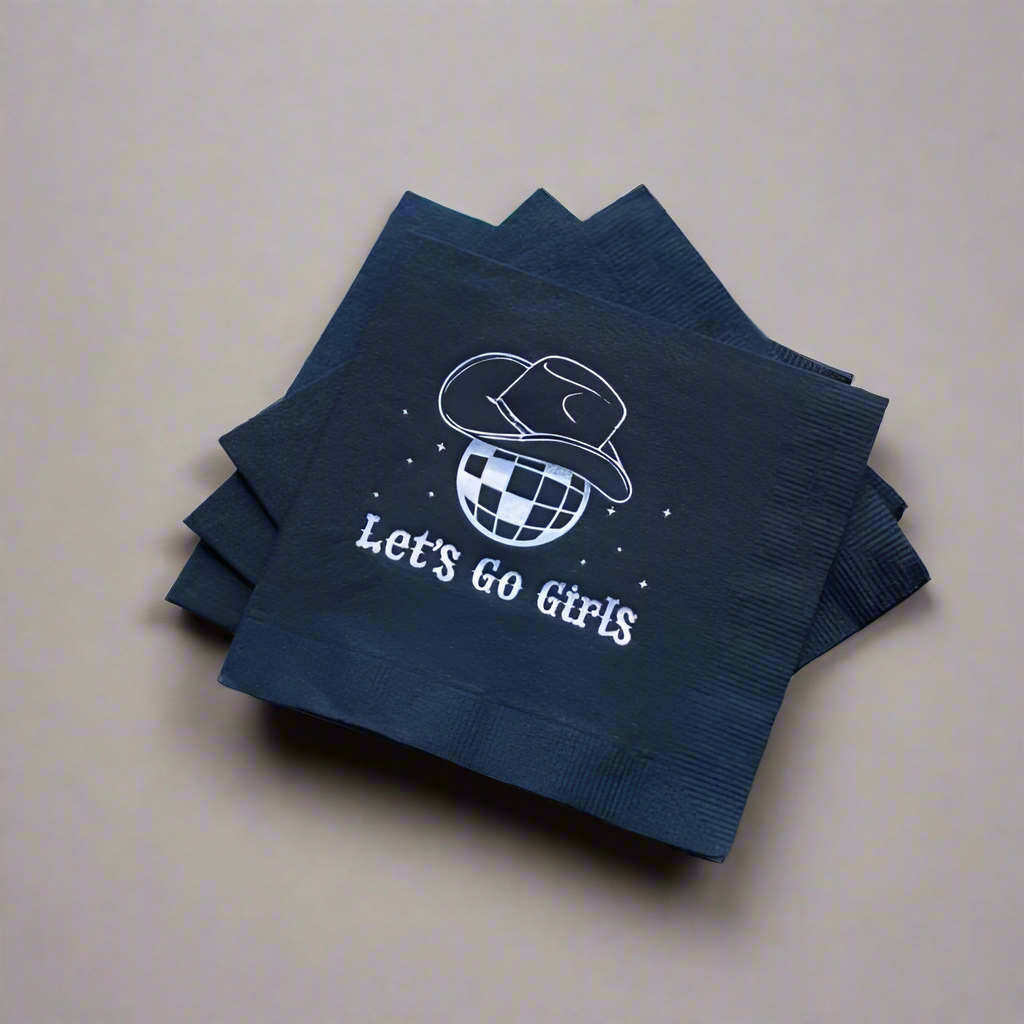 20pcs Go girls Napkins Bridal Shower