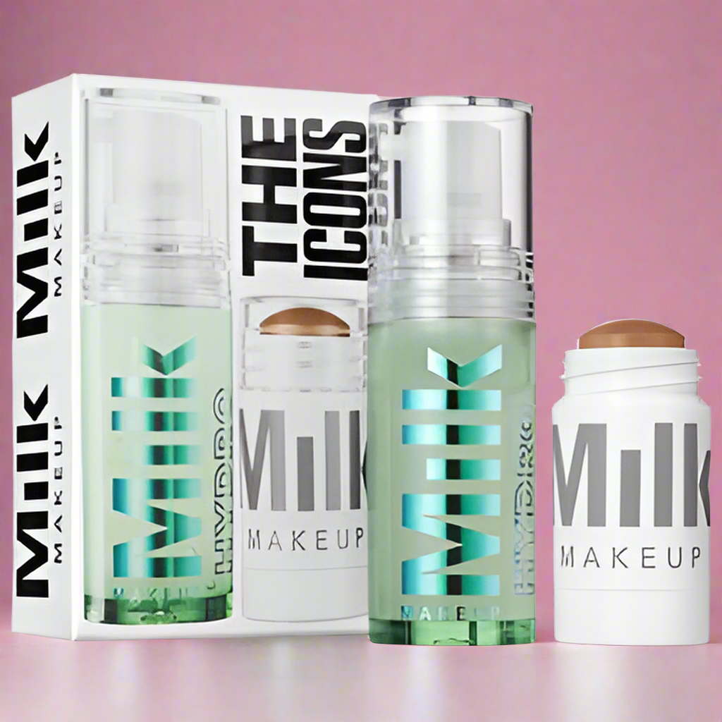 MILK MAKEUP The Icons Set: Feuchtigkeitsspendender Primer Cream Bronzer