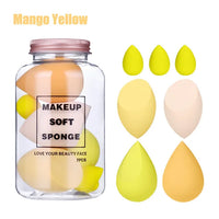 7Pcs/Set Makeup Sponge Set Face Beauty Cosmetic Powder Puff Makeup Sponges