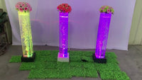 LED Color Changing Fountain Centerpieces Luxurious Weddings