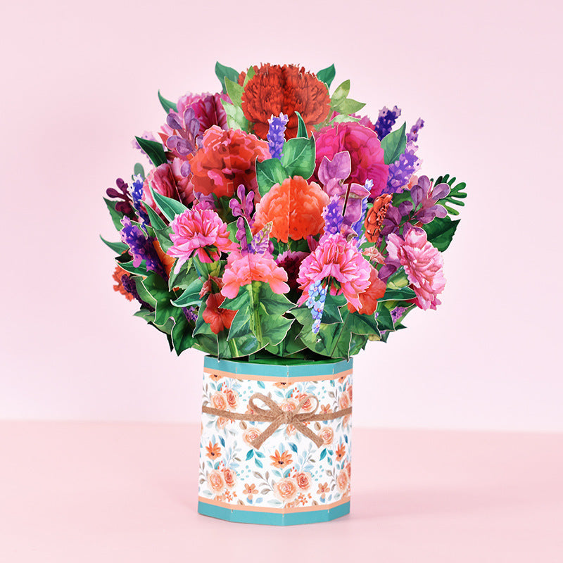 a vase filled with lots of colorful flowers