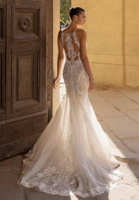 Dutch Design Mermaid Sequins wedding dress Luxurious Weddings
