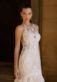 Dutch Design Mermaid Sequins wedding dress Luxurious Weddings