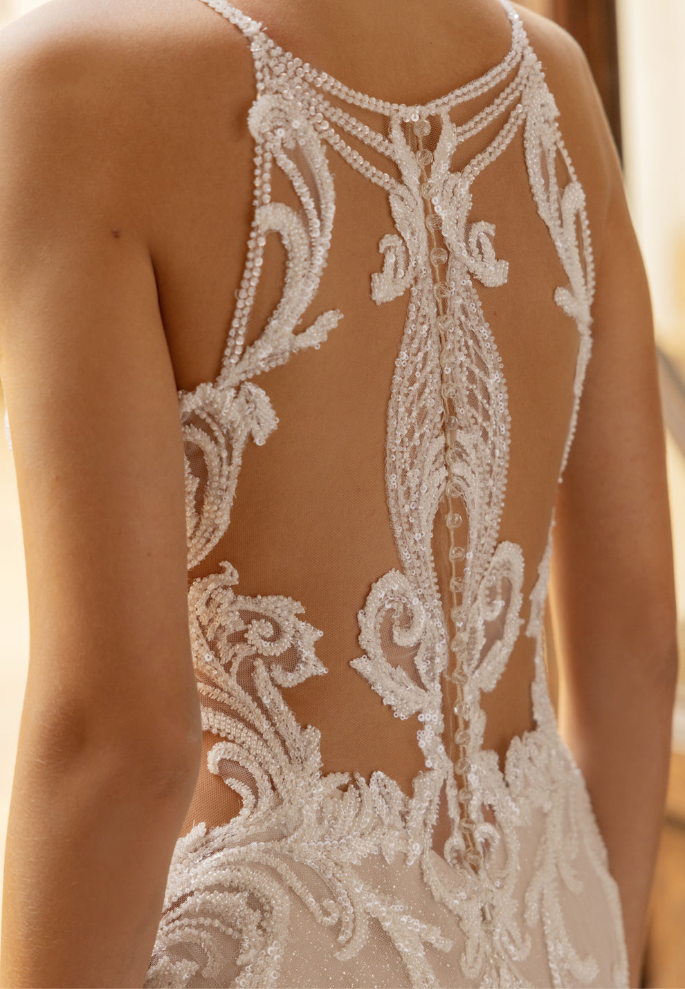 Dutch Design Mermaid Sequins wedding dress Luxurious Weddings