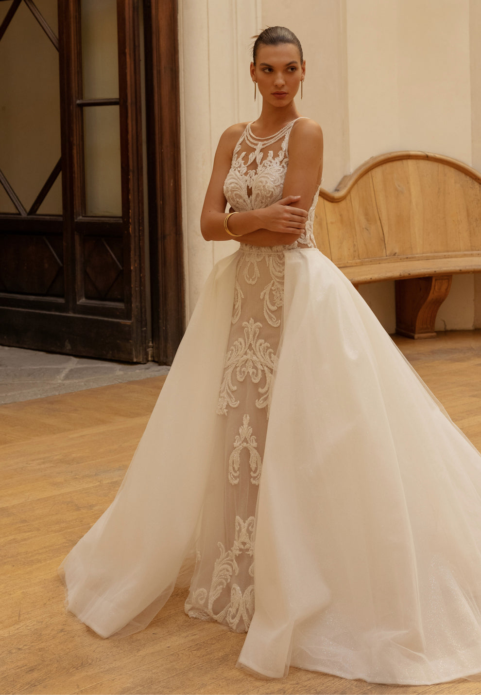 Dutch Design Mermaid Sequins wedding dress Luxurious Weddings