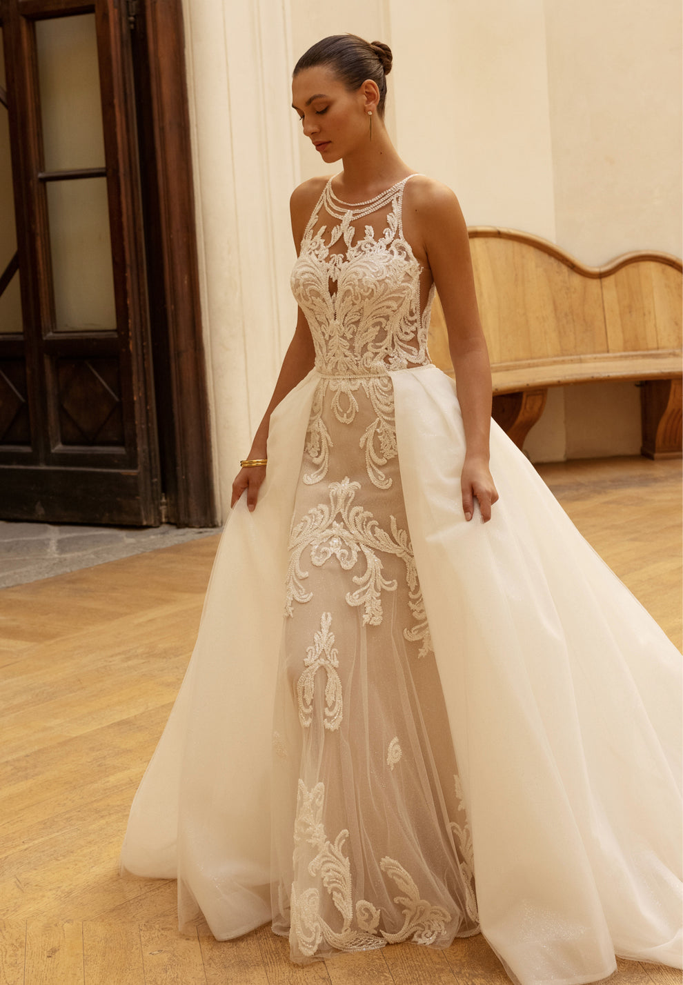 Dutch Design Mermaid Sequins wedding dress Luxurious Weddings