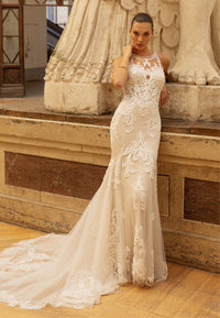 Dutch Design Mermaid Sequins wedding dress Luxurious Weddings