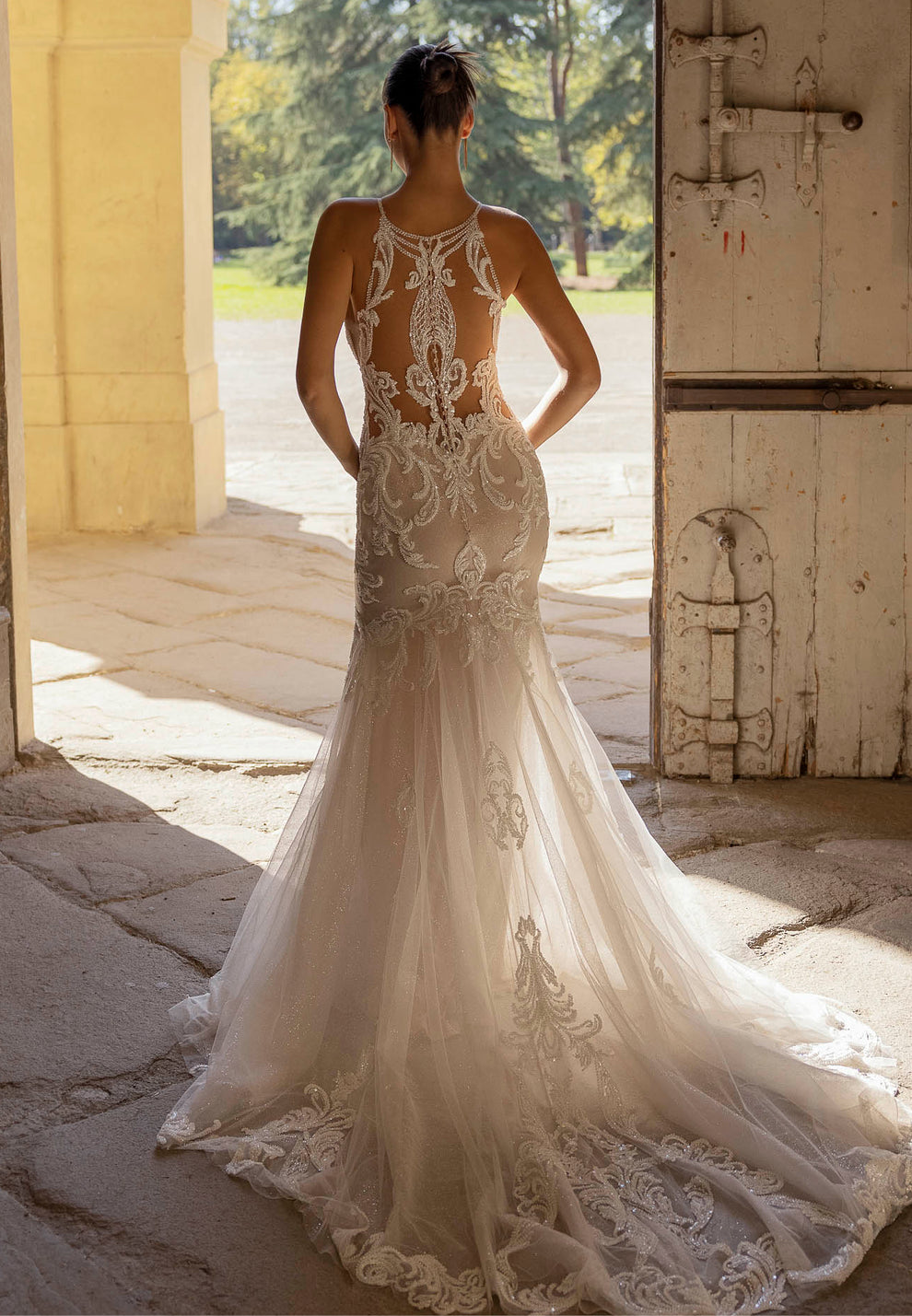 Dutch Design Mermaid Sequins wedding dress Luxurious Weddings