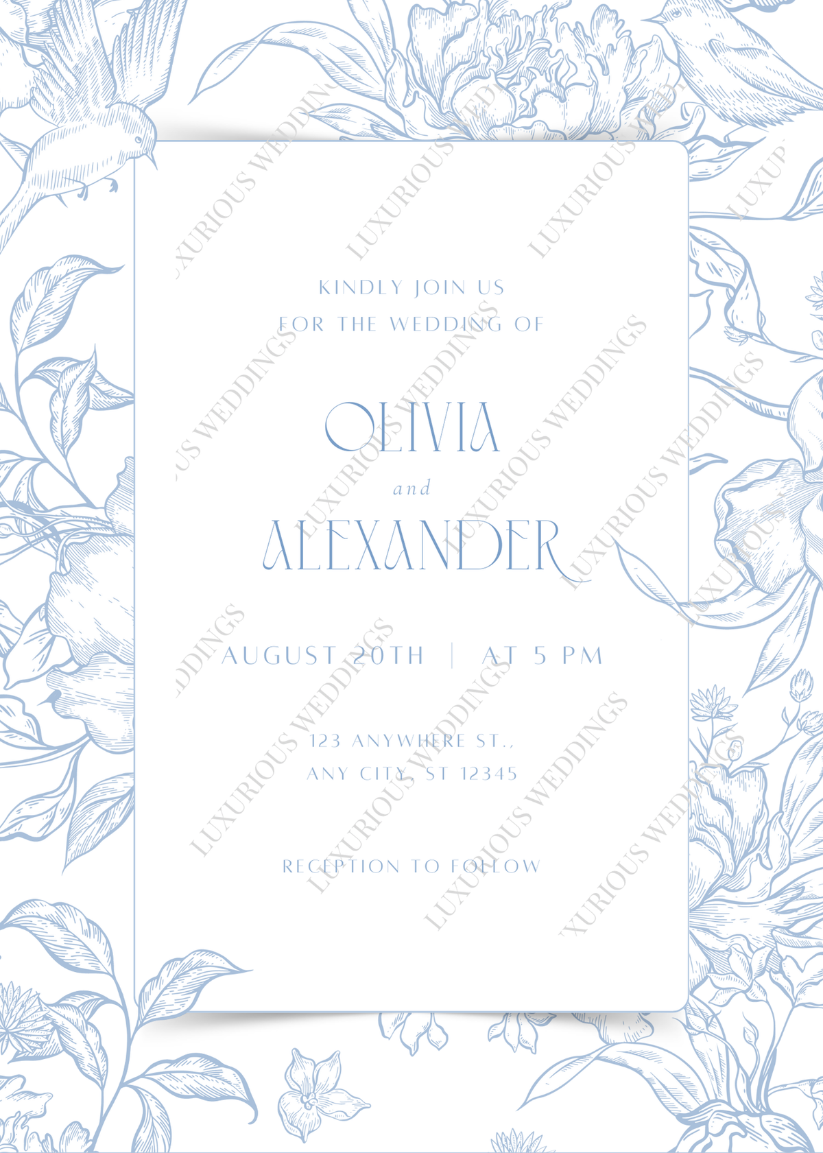 Custom Wedding Invitations #11