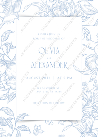 Custom Wedding Invitations #11