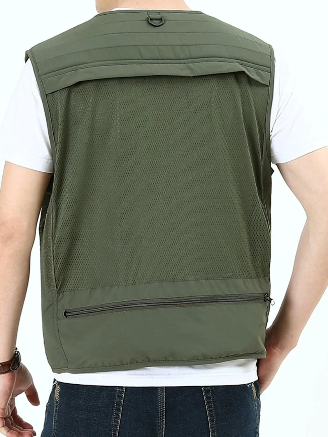 Men's Plus Size Zip Up Vest Luxurious Weddings