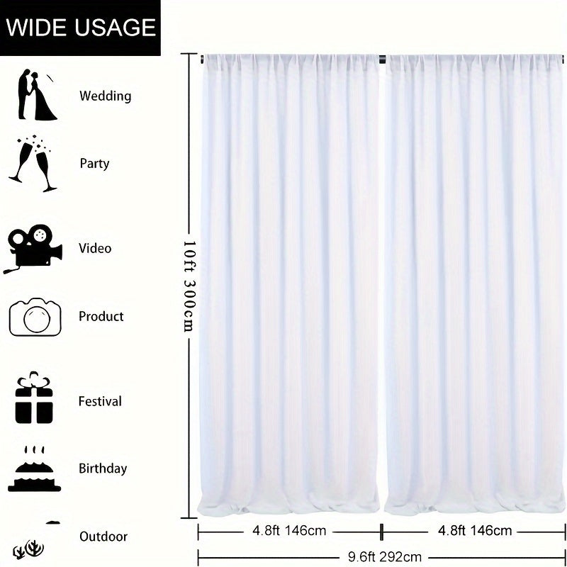 the width of a curtain with measurements