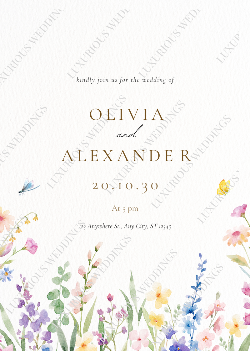 Custom Wedding Invitations #4