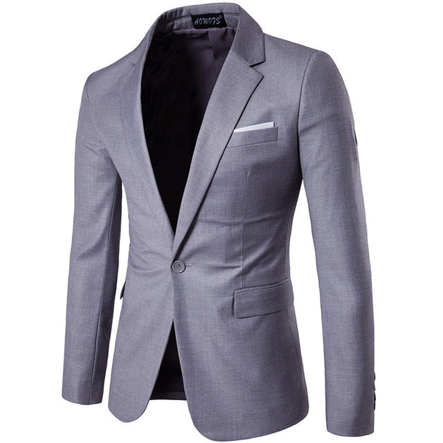 Men's Purple Single Breasted Suit Blazer Jacket Men's Blazer Luxurious Weddings