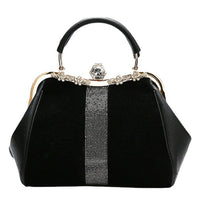 Luxurious Women's Handheld Diamond Bag with elegant design, perfect for weddings and special occasions.
