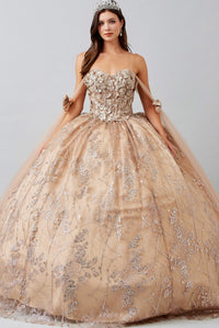 Royal Radiance Quinceanella gown Luxurious Weddings