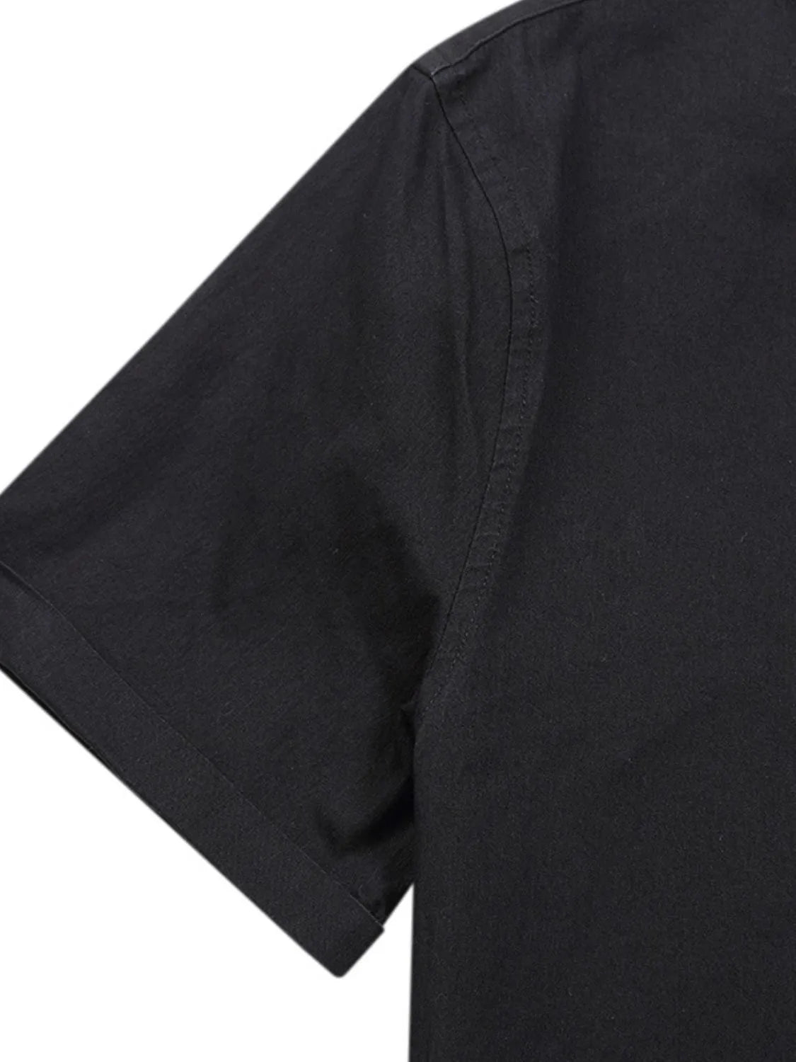 Men's Button Up Short Sleeve Shirt Shirt Luxurious Weddings