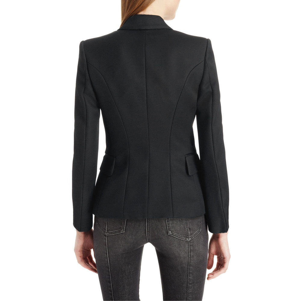 Lapel Collar Long Sleeve Blazer blazer Luxurious Weddings