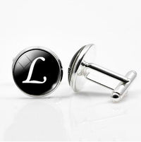 A-Z Single Alphabet CufflinksLuxurious Weddings