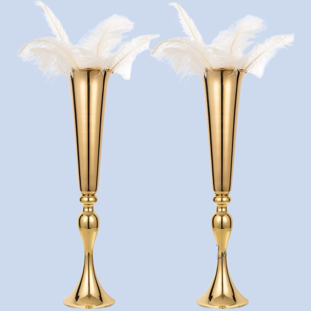 Elegant Metal Tabletop Flower Stand - Versatile Floral Vases