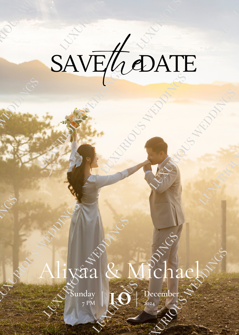 Custom Wedding Invitations #6