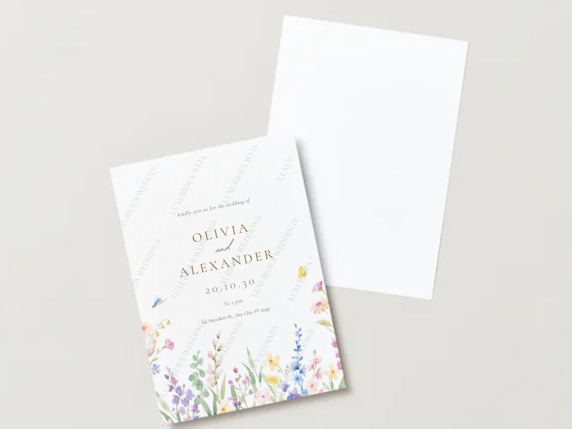 Custom Wedding Invitations #4