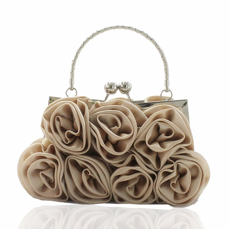 Rose Banquet Color Dress Bag Handbags Luxurious Weddings