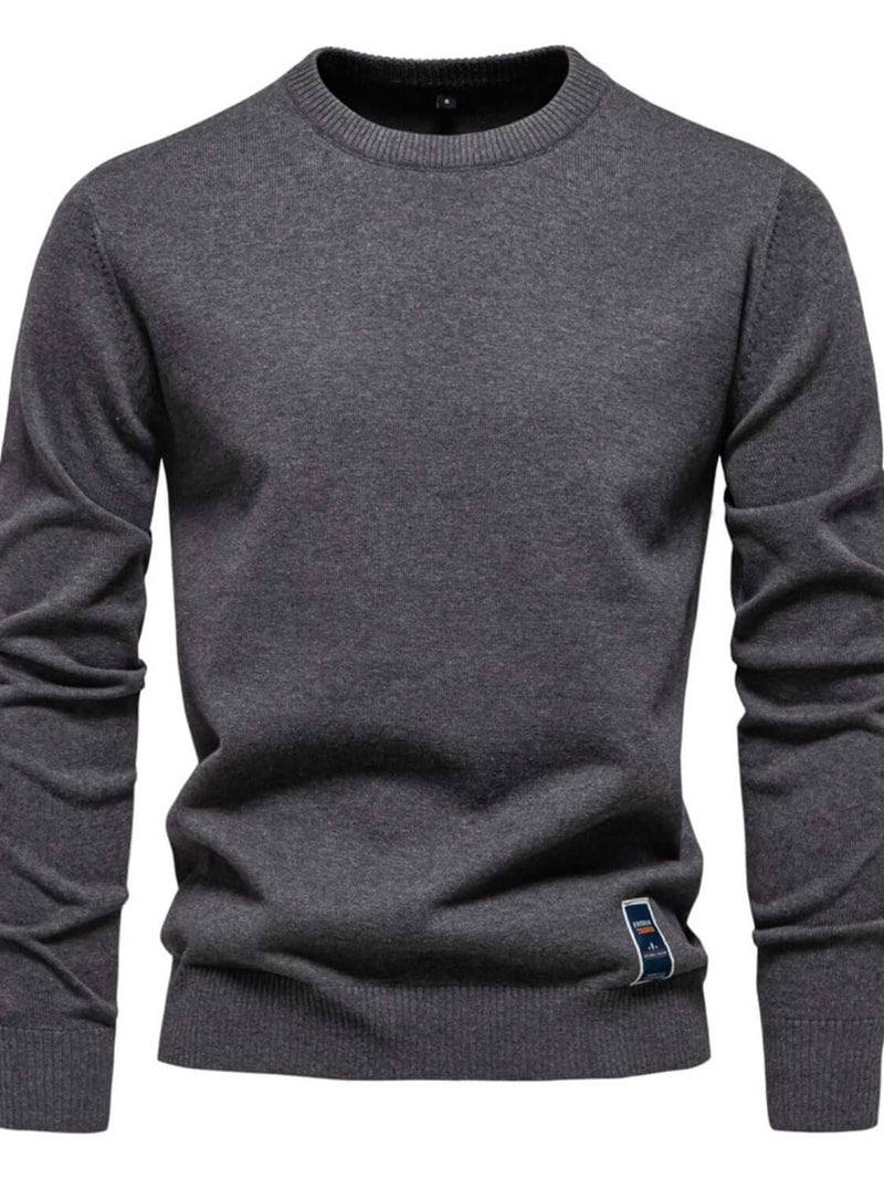 Men's Round Neck Long Sleeve Sweater Sweatshirts Luxurious Weddings