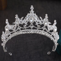 Bride Wedding Rhinestone Alloy Crown Luxurious Weddings