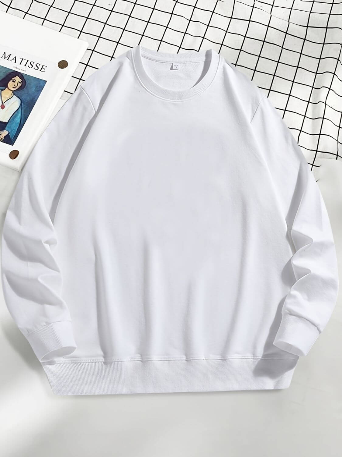 Men's Plus Size Round Neck Sweatshir Men's Sweatshirts Luxurious Weddings